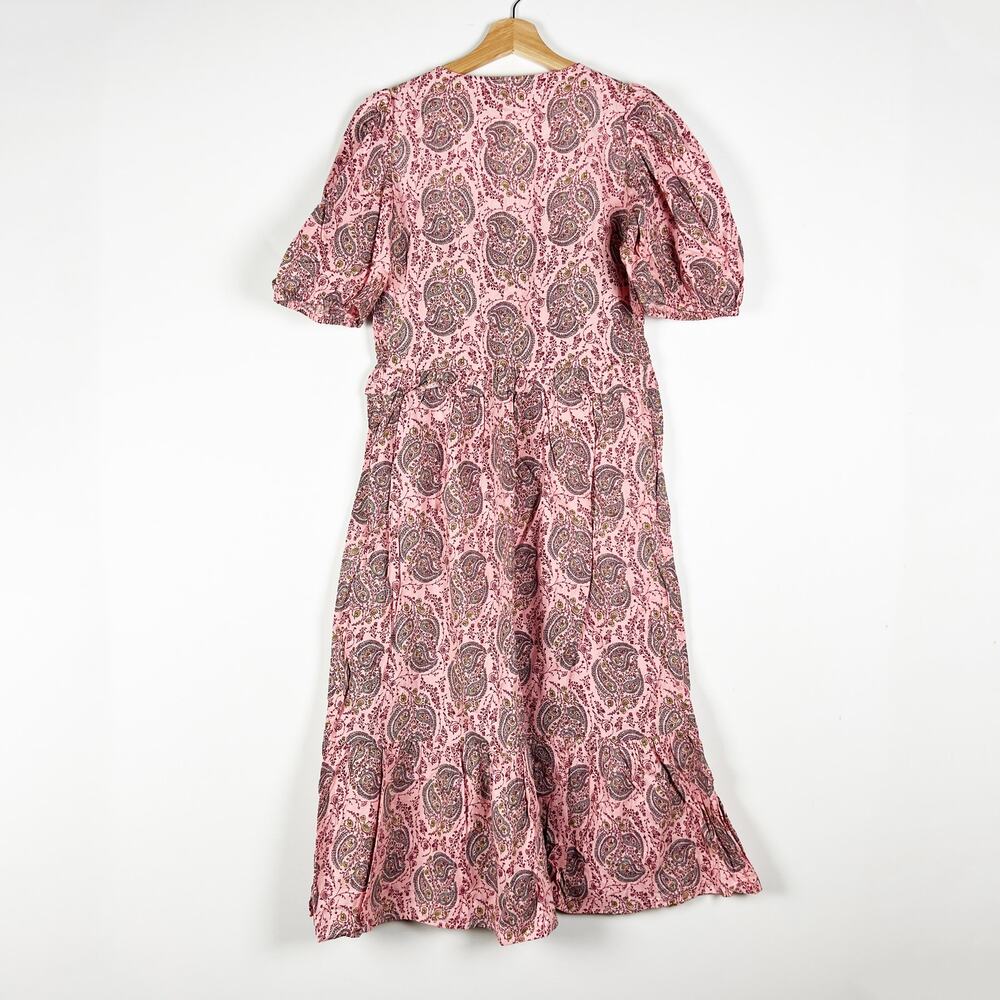 Universal Thread pink floral boho smocked midi dress Size Small - Picture 5 of 6